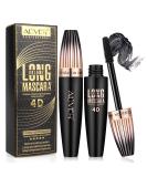 Buy Waterproof 4D Silk Fiber Mascara - Volume & Length for Dense Eyelashes | International Shipping - Buy Online on GoSupps.com