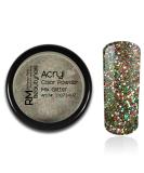 Acrylic Color Powder Mix Glitter for Nail Design - 10g RM Beautynails - International Shipping Available - Buy Online on GoSupps.com