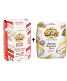 Molino Antimo Caputo Napoli '00' & Semola Flour Combo - Premium Italian Flour - Buy Online on GoSupps.com