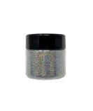 Biodegradable Ultra-Fine Cosmetic Glitter DIY Kit - 0.75 oz Vegan & Cruelty-Free (Holographic Silver) - Buy Online on GoSupps.com