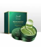 Golden Avocado Eye Mask - Hydrating Treatment for Dark Circles & Fine Lines (60 Patches - Buy Online on GoSupps.com