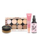 W7 The Fixer Glow Set - Dewy Finish - 4Pcs - Bronze Contour & Secure Bundle (Pack of 4) Dewy - Buy Online on GoSupps.com