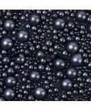 Edible Black Pearls Cake Decoration - 120g for Birthday Halloween Thanksgiving Christmas Parties & Desserts - Buy Online on GoSupps.com