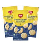 Schar Gluten-Free Crackers - 3 Pack (6.2 oz each) | Perfect for Entertaining - Buy Online on GoSupps.com