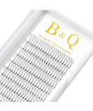 3D-0.10C 15mm Pre Made Fan Eyelash Extensions | B&Q LASH Russian Volume Lashes 3D 5D 7D | Short Stem Premade Fans 0.07 0.1 - Buy Online on GoSupps.com