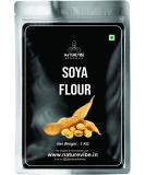Naturevibe Botanicals Organic SOYA Flour 1kg | Source of Protein and Iron - Buy Online on GoSupps.com