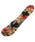 Sportsstuff Snow Ryder Hardwood Snowboard with Velcro Bindings - 110cm - Buy Online on GoSupps.com
