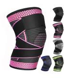 Adjustable Knee Support Brace 1 pack Compression Knee Sleeves for Men Women Use for Meniscus Tear Arthritis Tendinitis Ligament Injury Weight Lifting Anti Slip Knee Brace (Rose Red X-Large) Rose Red X-Large - Buy Online on GoSupps.com