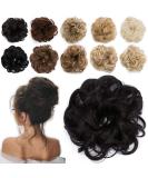 Tess Hair Part Dutt Black Hair Tie - Wavy Small Knot Updos Affordable 30g Hair Extensions for Women - Buy Online on GoSupps.com