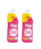 The Pink Stuff Miracle Toilet Cleaner 750ml - 2 Pack | Powerful Stain Remover for a Sparkling Clean | International Shipping - Buy Online on GoSupps.com