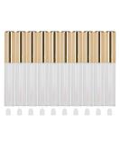 10pcs Empty Lip Gloss Tubes with Wand - Refillable 1.5ml Transparent Plastic Lip Balm Bottles for Liquid Lipstick Storage - Buy Online on GoSupps.com