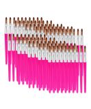 Disposable Makeup Lip Brushes - 100pcs Set | Mini Lip Applicator Wands for Smooth Lip Makeup Application - No Shedding - Buy Online on GoSupps.com