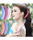 RC Roche 6-Piece Pastel Ponytail Hair Clip Set | High-Quality Banana Clasp for Volume | Women s Hair Accessories - Buy Online on GoSupps.com