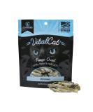 Vital Essentials Freeze Dried Minnow Cat Treats - Premium Quality and Delicious Flavor for Your Feline Friend - Buy Online on GoSupps.com