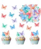Buy 48 Edible Butterflies for Cake Decoration | Catelves | Perfect for Cake Toppers & Tortendeko - Buy Online on GoSupps.com