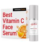Vitamin C Face Serum for Radiant Skin - Hydrating Smoothing Formula - 1 fl oz - Shop Internationally - Buy Online on GoSupps.com