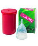 Buy Yuuki Classic Menstrual Cup L - Medical Silicone & Cleaning Box | Eco-Friendly & Comfortable - Buy Online on GoSupps.com