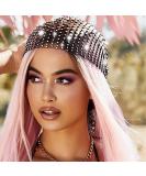 Victray Rhinestone Mesh Headband - Glitter Crystal Hairband for Women and Girls - Buy Online on GoSupps.com