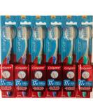 Colgate Slim Soft Gliding Tips Toothbrush, Extra Soft, Compact Head - Pack of 6 - Buy Online on GoSupps.com
