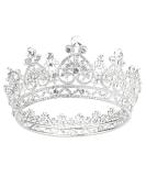 Makone Crystal Queen Crown for Women - Wedding, Prom, Bridal Party, Halloween Costume - Buy Online on GoSupps.com