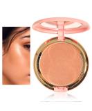 Shimmering Bronzer Powder | Highly Pigmented Highlighter & Contour | Vegan & Breathable | All-Day Sun-Kissed Finish - Sunkissed Bronzer 1g - Buy Online on GoSupps.com