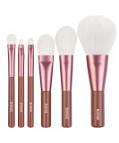 Buy Breteil 6-Piece Dense Bristle Makeup Brush Set - Professional Foundation Powder Blush Concealer & Eye Brushes - Short Handle - Perfect for Flawless Makeup Application - Buy Online on GoSupps.com