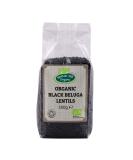 Organic Black Beluga Lentils 500g by Hatton Hill Organic - Certified Organic - Buy Online on GoSupps.com