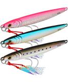 TRUSCEND Saltwater Jigs Fishing Lures with Flat BKK Hooks - Sea Fishing Spoon Lure for Tuna, Salmon, Grouper - Slow Pitch, Knife, Vertical Jigs - Bass Blade Bait 10g-160g G1-3.8 -2.1oz - Buy Online on GoSupps.com