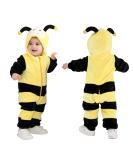 Doladola Unisex Baby Toddlers Romper Jumpsuit Hooded Cartoon Sleepsuits Infant Outfit 12-18 Months Bee - Buy Online on GoSupps.com