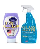 Leather CPR & Glass CPR | 2-in-1 Leather Cleaner & Conditioner | Premium Cleaners for Furniture Car Seats & More | International Shipping Available - Buy Online on GoSupps.com