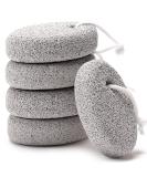 Borogo 5-Pack Natural Pumice Stone for Feet - Callus Remover and Foot File Exfoliation Tool Set for Smooth Heels, Elbows, and Hands - Buy Online on GoSupps.com