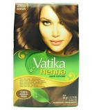 Dabur Vatika Henna Hair Colour - Permanent Natural Brown 60g | International Shipping Available - Buy Online on GoSupps.com