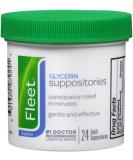Fleet Suppos Adult Glycerin Suppository Laxatives - 24 Count - Buy Online on GoSupps.com