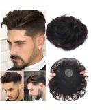 Shop Silk-Co Real Hair Clip-in Extensions & Toppers | 7A Human Hair Natural Black 10cm-35g - Ideal for Men & Women - Buy Online on GoSupps.com