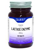 Quest Lactase 200mg - 90 Tablets | Digestive Support Supplement - Buy Online on GoSupps.com