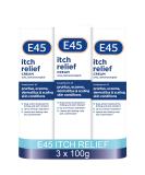 E45 Itch Relief Cream - 3 x 100g Tubes | Fast-Acting Relief for Itchy Skin - Buy Online on GoSupps.com