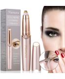 Buy Painless Electric Eyebrow Trimmer - LED Light & Rose Gold - Ideal for Face Bikini Arms & Legs - Buy Online on GoSupps.com