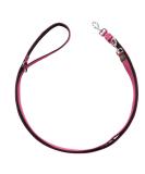 HUNTER NEOPRENE Adjustable dog leash 2.0 x 200 cm raspberry/black 2.0 x 200 cm raspberry/black - Buy Online on GoSupps.com