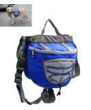 XIAOYU Adjustable Dog Backpack Carrier - Travel Hiking & Camping Saddle Bag Harness | Blue MM - Buy Online on GoSupps.com