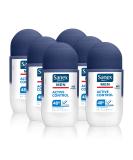 Sanex Men Active Control Antiperspirant Roll On Deodorant for Men with 48 Hour Odour Capture 0% Alcohol* Dermatologically Tested for All Skin Types Multipack 6 Pack 50ml Men 50 ml (Pack of 6) - Buy Online on GoSupps.com