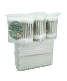 400pcs CGR Baby Safety Cotton Swabs for Newborns & Kids - 100% Organic Cotton - 5 Pack of 80 Swabs - Gentle & Safe Cleaning for Children - 2 Boxes & 3 Bags Included - Buy Online on GoSupps.com