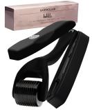 Buy Bart Roller Kohliti | Matt Black Dermaroller | 0.5mm Titanium Needles for Beard & Hair Growth | Achieve Even Complexion - Buy Online on GoSupps.com