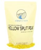 Grown in Idaho Yellow Split Peas - 4 lb Resealable Bag | Non-GMO, Kosher, Vegan | High Fiber & Protein | Non-Irradiated - Buy Online on GoSupps.com
