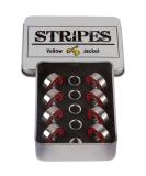 Yellow Jacket Premium Skateboard Bearings | Pro Longboard Bearings | ABEC 9 | Pack of 8 - Racer Red Stripes - Buy Online on GoSupps.com
