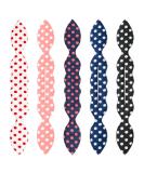 Rumyve 5pcs Lazy Hair Curlers Bun Making Reusable | Hair Magic Bread Twist Hairstyle for Women, Girls, Kids - Buy Online on GoSupps.com
