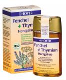 Organic Hoyer Fennel & Thyme Honey Syrup - Soothes Cough & Hoarseness - 250g Dispenser - Buy Online on GoSupps.com