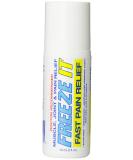 Freeze It Advanced Therapy Gel Roll-On 3 oz - Fast Relief for Pain and Inflammation - Buy Online on GoSupps.com