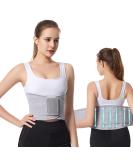 MageJoy Adjustable Back Support Belt | Lumbar Support for Scoliosis & Sciatica Pain Relief - International Shipping Available - Buy Online on GoSupps.com
