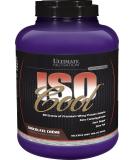 Ultimate Nutrition ISO Cool Whey Isolate Protein Powder - Keto-Friendly Sugar & Carb Free 23g Protein/Serving Chocolate 5lbs - Buy Online Worldwide - Buy Online on GoSupps.com