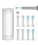 BEBIRD Ear Wax Removal Replacement Ear Spoons - 4 Silicone & 4 PC Spoons with Alloy Screw Ring | Compatible with C3/C3 Pro X17 Pro M9 Pro A2 B2 Pro K10 - Buy Online on GoSupps.com